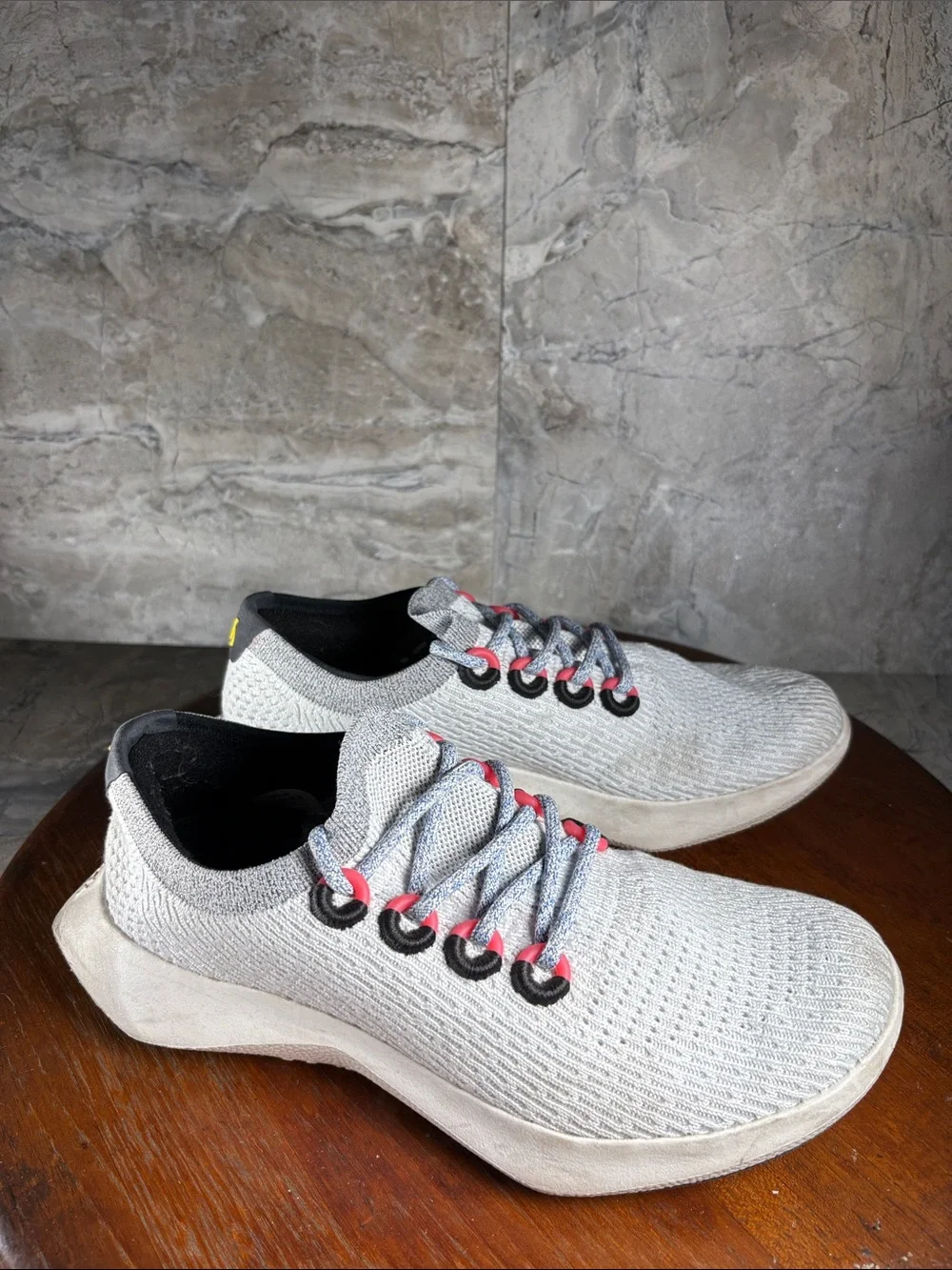 Allbirds Tree Dasher 2 Women’s Size 8.5 Blizzard/Bloom Coral Athletic Shoes